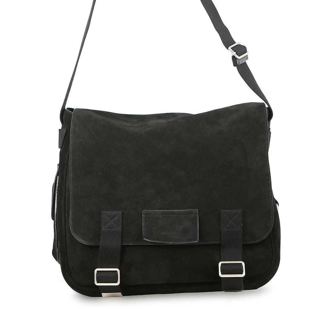 Saint Laurent Paris Shoulder Bag Messenger Suede Black